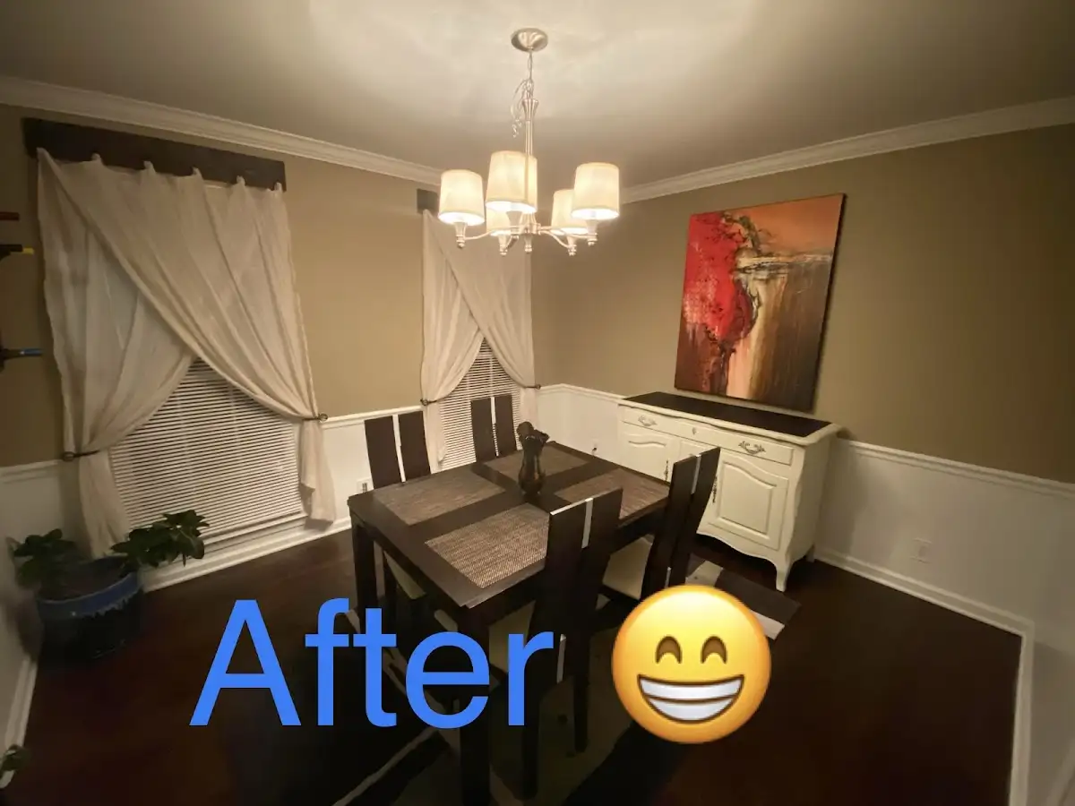 Professional dining room restoration after water damage in Sherwood